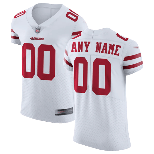 San Francisco 49ers Away White Team Jersey