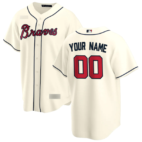 Atlanta Braves Cream Alternate Jersey