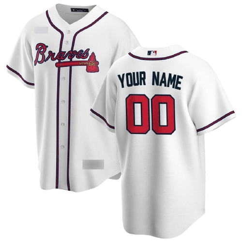 Atlanta Braves White Home Jersey