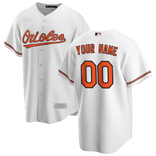 Baltimore Orioles White Home Jersey