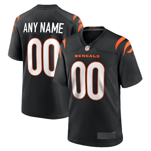 Cincinnati Bengals Home Black Team Jersey