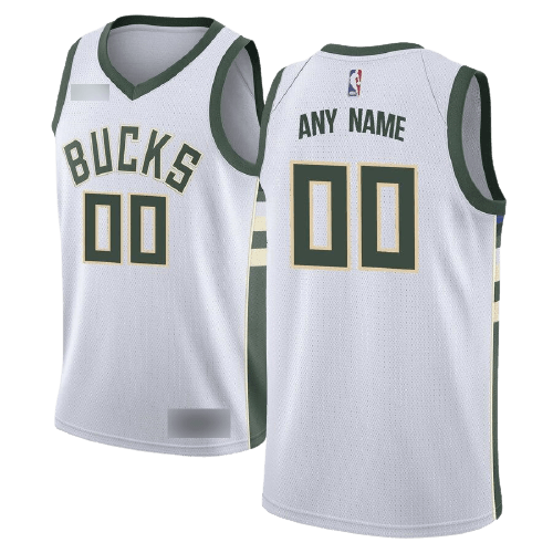 Milwaukee Bucks White Association Edition Jersey