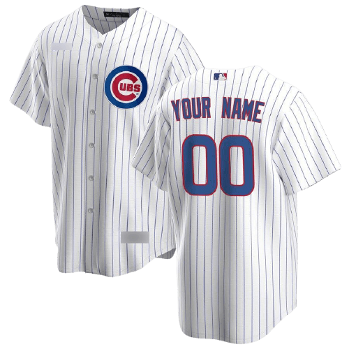 Chicago Cubs White/Royal Home Jersey