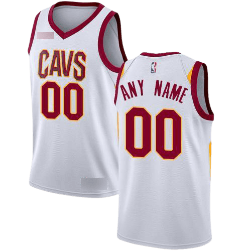 Cleveland Cavaliers White Team Jersey