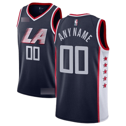 Los Angeles Clippers Navy Blue Jersey