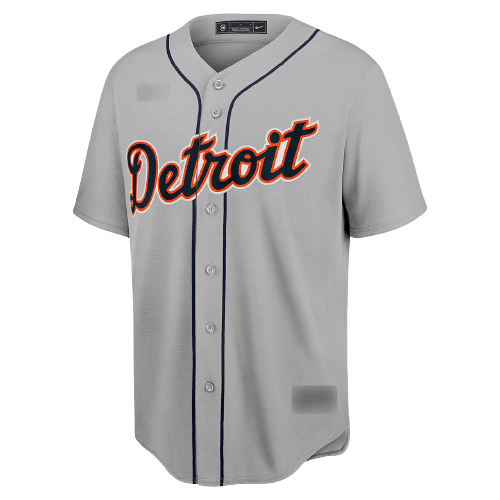 Detroit Tigers Gray Road Team Jersey