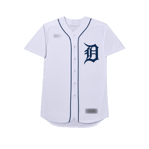 Detroit Tigers White Home Team Jersey