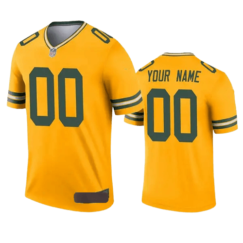 Green Bay Packers Gold Alternate Team Jersey