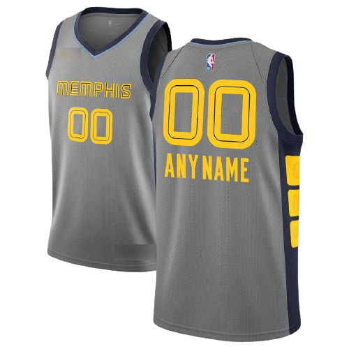 Memphis Grizzlies Grey Jersey