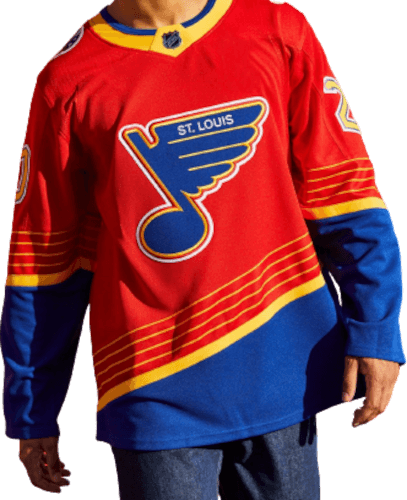 St. Louis Blues Home Reverse Retro Team Jersey