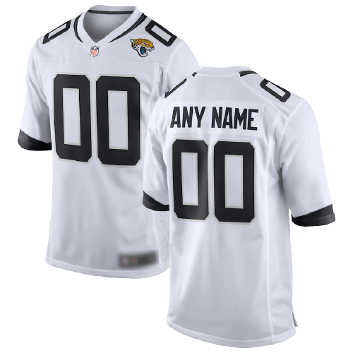 Jacksonville Jaguars Away White Team Jersey