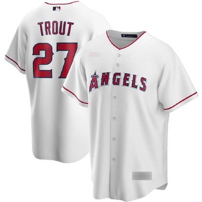 Los Angeles Angels White Home Team Jersey