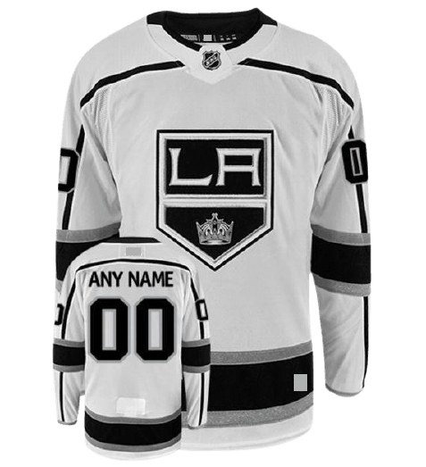 Los Angeles Kings Away White Team Jersey