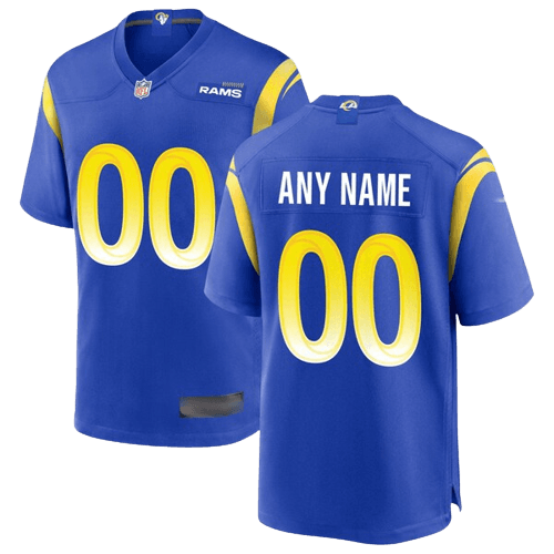 Los Angeles Rams Home Blue Team Jersey