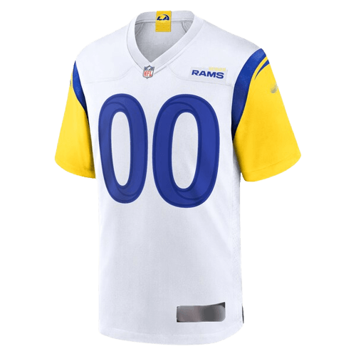 Los Angeles Rams Away White Team Jersey