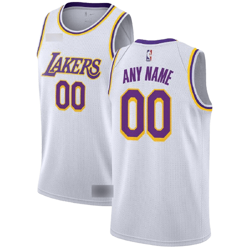 Los Angeles Lakers White Team Jersey