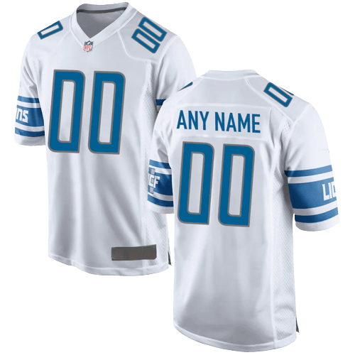 Detroit Lions Away White Team Jersey