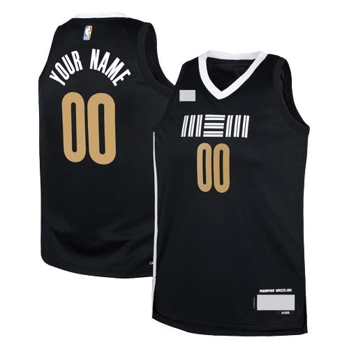 Memphis Grizzlies Black City Edition Team Jersey