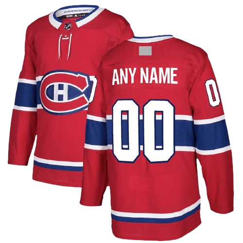 Montreal Canadiens Home Red Team Jersey