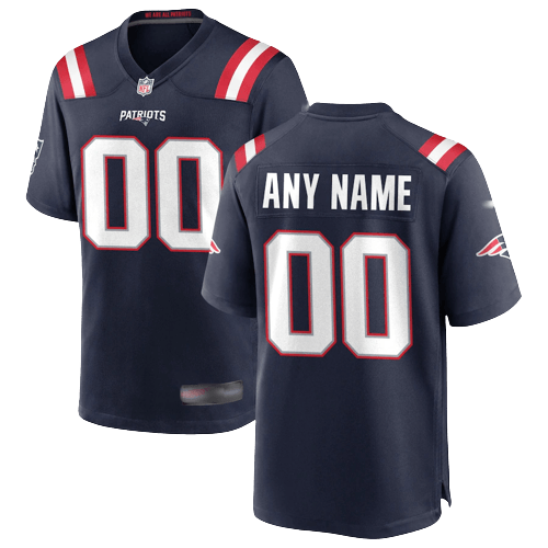 New England Patriots Home Navy Team Jersey