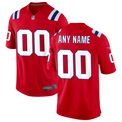 New England Patriots Alternate Red Team Jersey