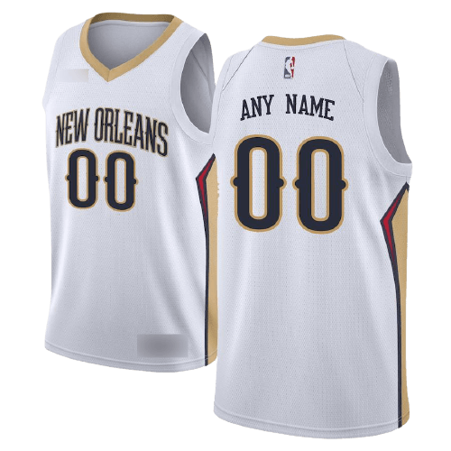 New Orleans Pelicans White Team Jersey