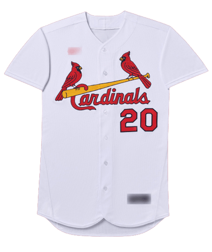 St. Louis Cardinals White Home Team Jersey