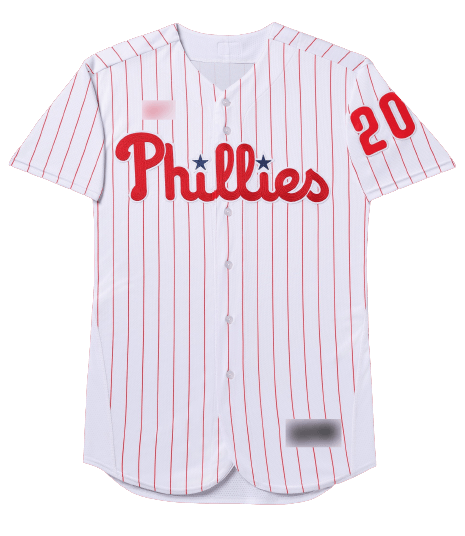 Philadelphia Phillies White/Red Home Team Jersey