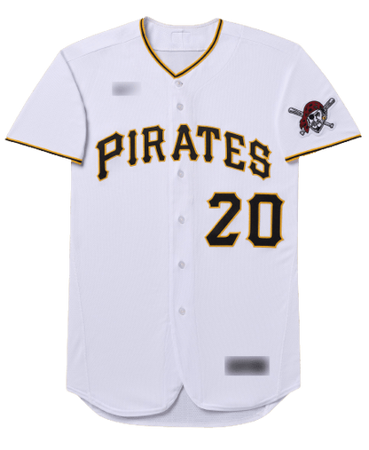 Pittsburgh Pirates White Home Team Jersey