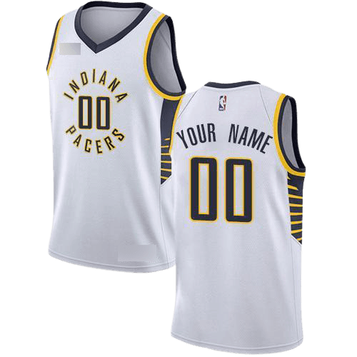 Indiana Pacers White Team Jersey