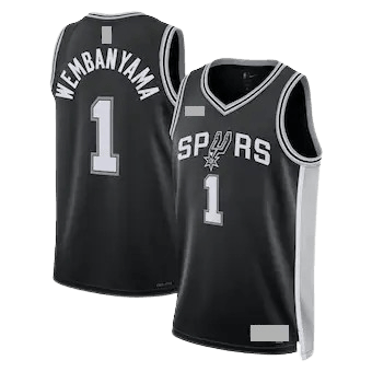 San Antonio Spurs Black Team Jersey