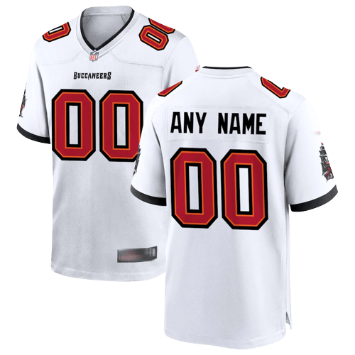 Tampa Bay Buccaneers Away White Team Jersey