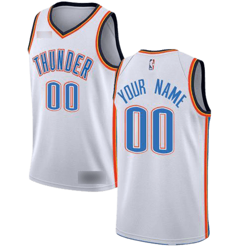 Oklahoma City Thunder White Team Jersey