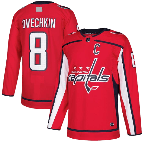 Washington Capitals Home Red Team Jersey