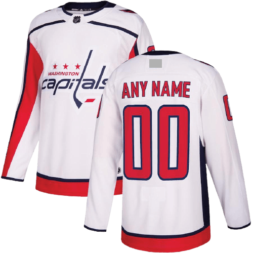 Washington Capitals Away White Team Jersey