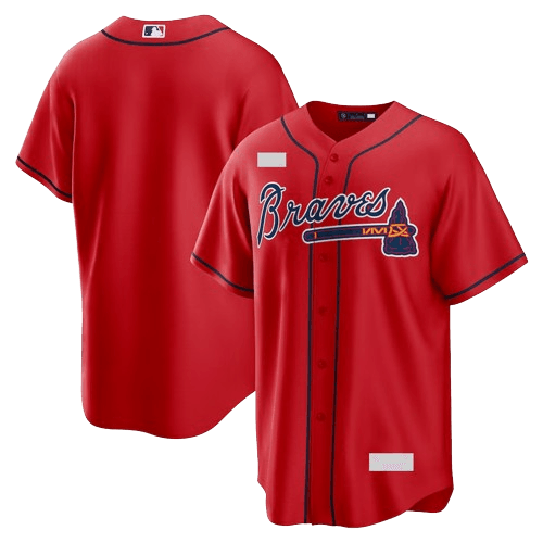 Atlanta Braves Red Alternate Team Jersey