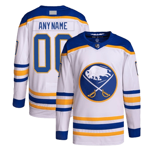 Buffalo Sabres Away White Team Jersey