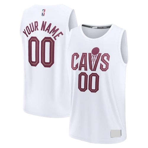 Cleveland Cavaliers White Association Edition Team Jersey