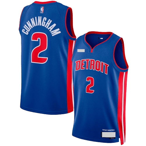 Detroit Pistons Blue Icon Edition Jersey