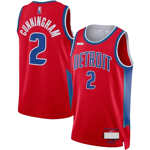 Detroit Pistons Red City Edition Jersey