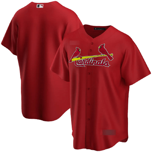 St. Louis Cardinals Red Alternate Team Jersey