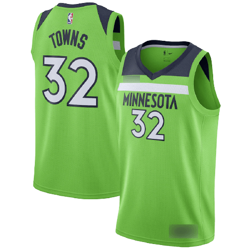 Minnesota Timberwolves Green Team Jersey