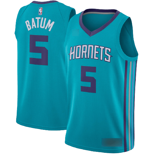 Charlotte Hornets Teal Icon Edition Jersey