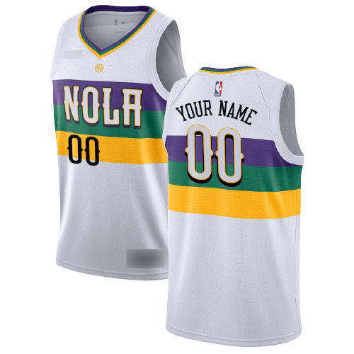 New Orleans Pelicans White Team Jersey