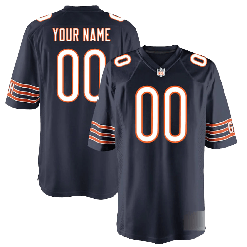 Chicago Bears Home Navy Team Jersey