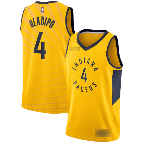 Indiana Pacers Gold Team Jersey