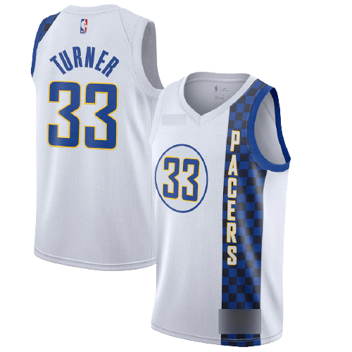 Indiana Pacers White Team Jersey