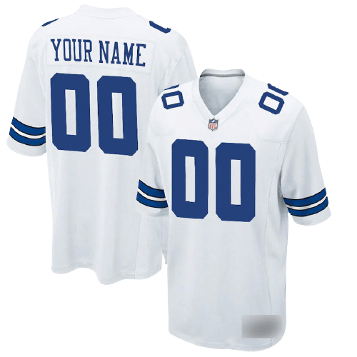 Dallas Cowboys Away White Team Jersey