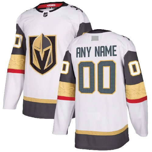 Vegas Golden Knights Away White Team Jersey