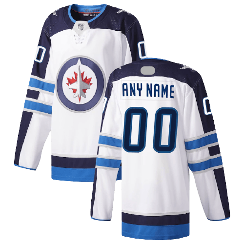 Winnipeg Jets Away White Team Jersey